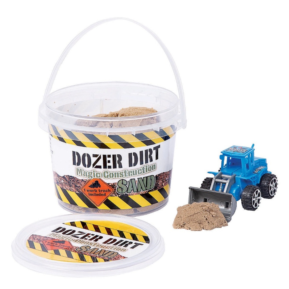 Dozer Dirt Magic Construction Sand Bucket